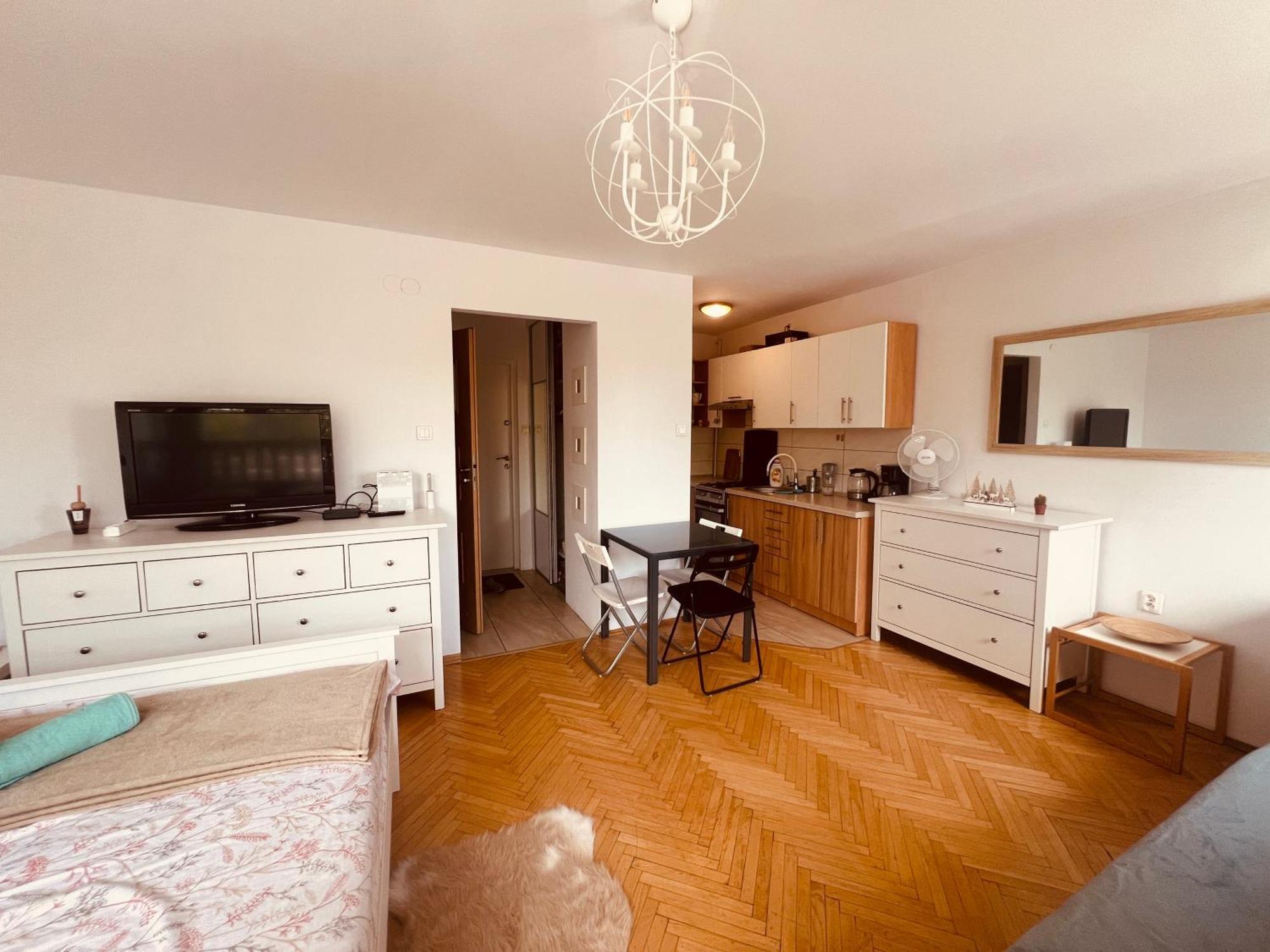 Apartmán Entire Studio In Centrum Varšava Exteriér fotografie