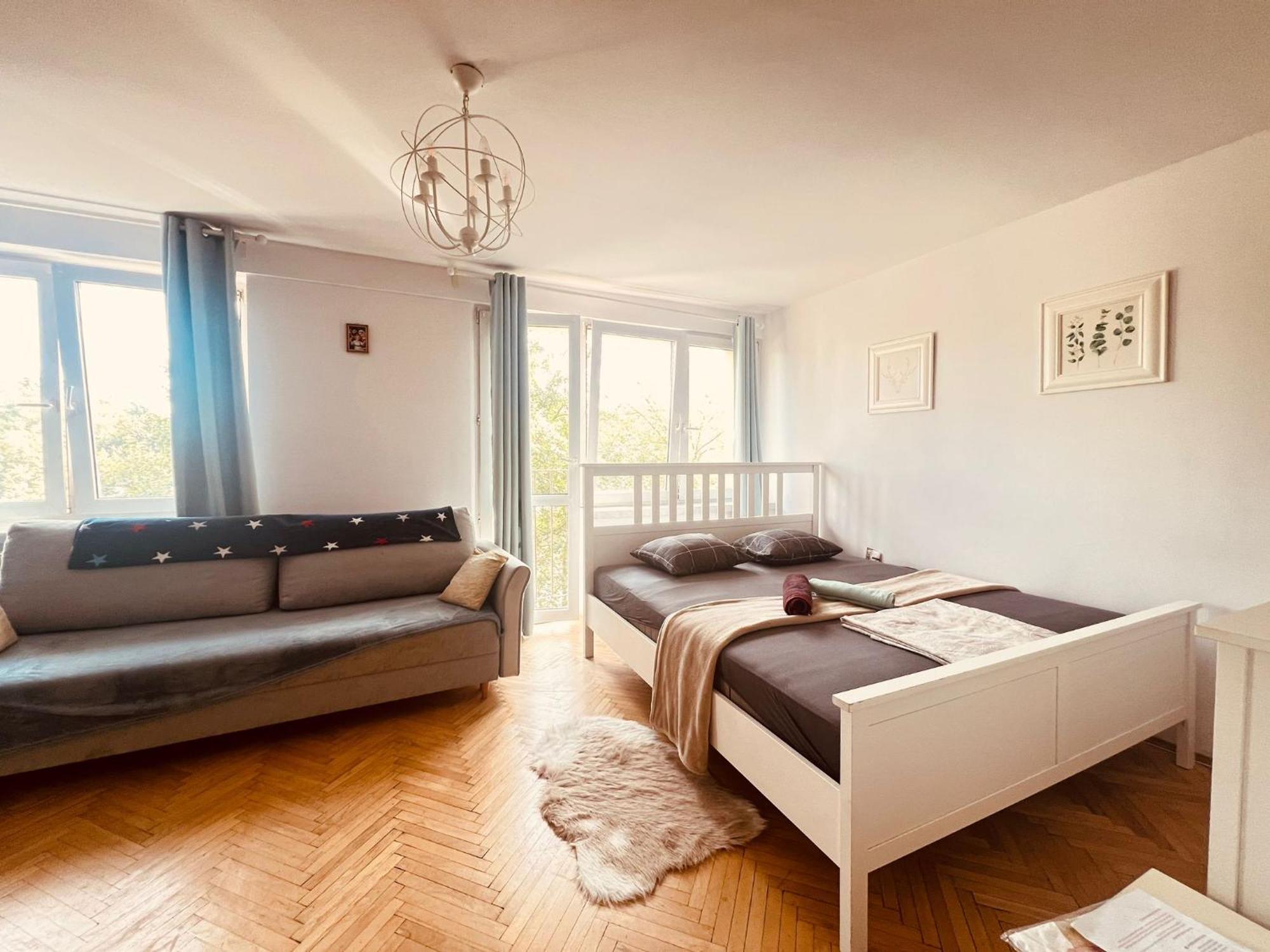 Apartmán Entire Studio In Centrum Varšava Exteriér fotografie
